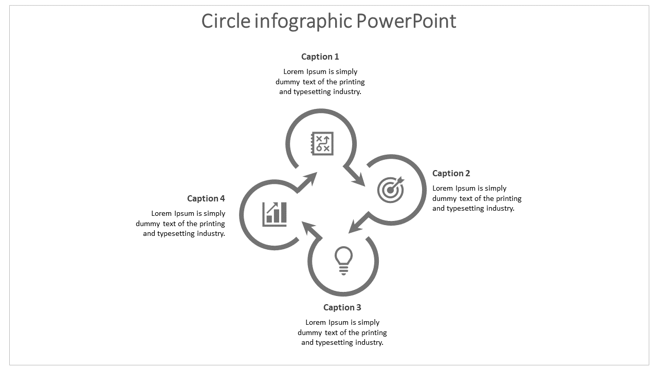 Free - Amazing Example Of Circle Infographic PowerPoint Template